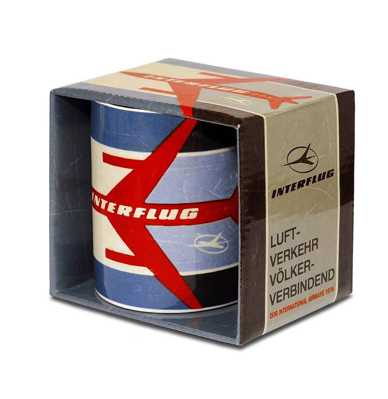 Logoshirt Interflug - Luftverkehr - Kaffeetasse Exklusive Angebote