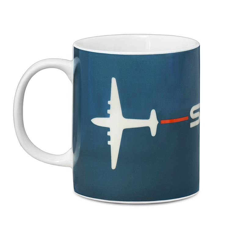 Logoshirt Swissair - The Airline Of Switzerland - Kaffeetasse Blitzangebot