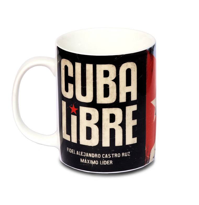 Logoshirt Fidel Castro - Cuba Libre - Kaffeetasse Räumungsverkauf