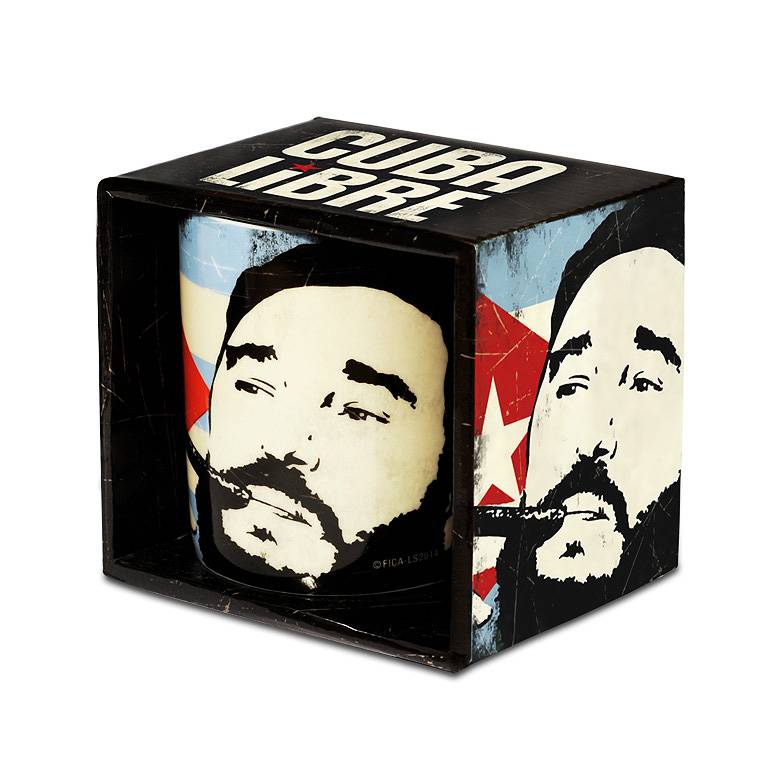 Logoshirt Fidel Castro - Cuba Libre - Kaffeetasse Räumungsverkauf