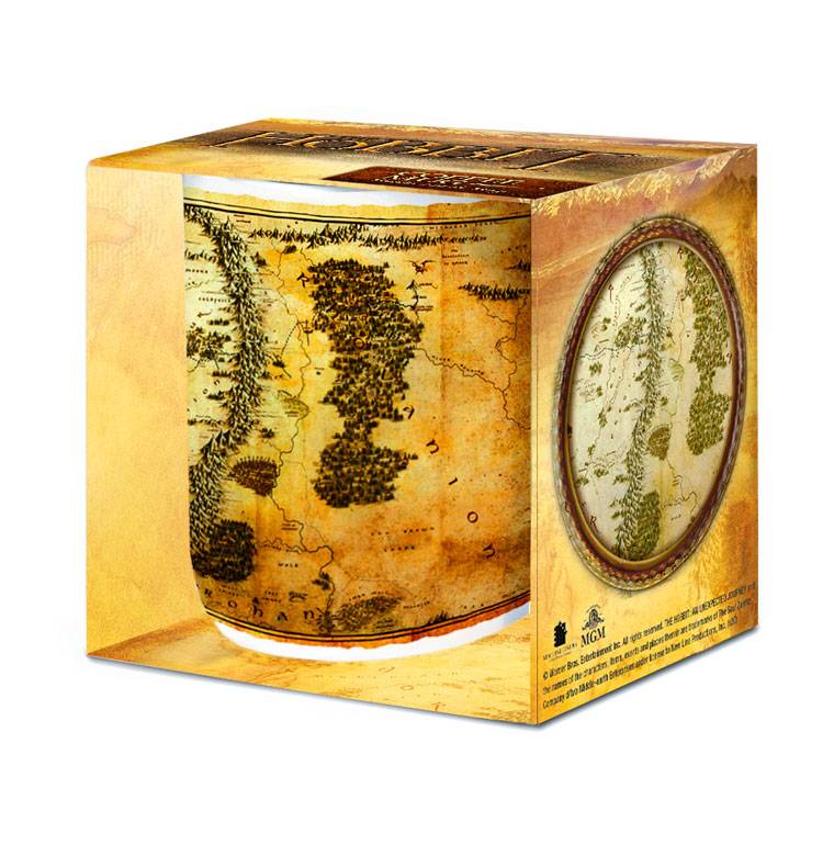 Logoshirt Der Hobbit - Mittelerde Karte - Kaffeetasse Super Sparpreis
