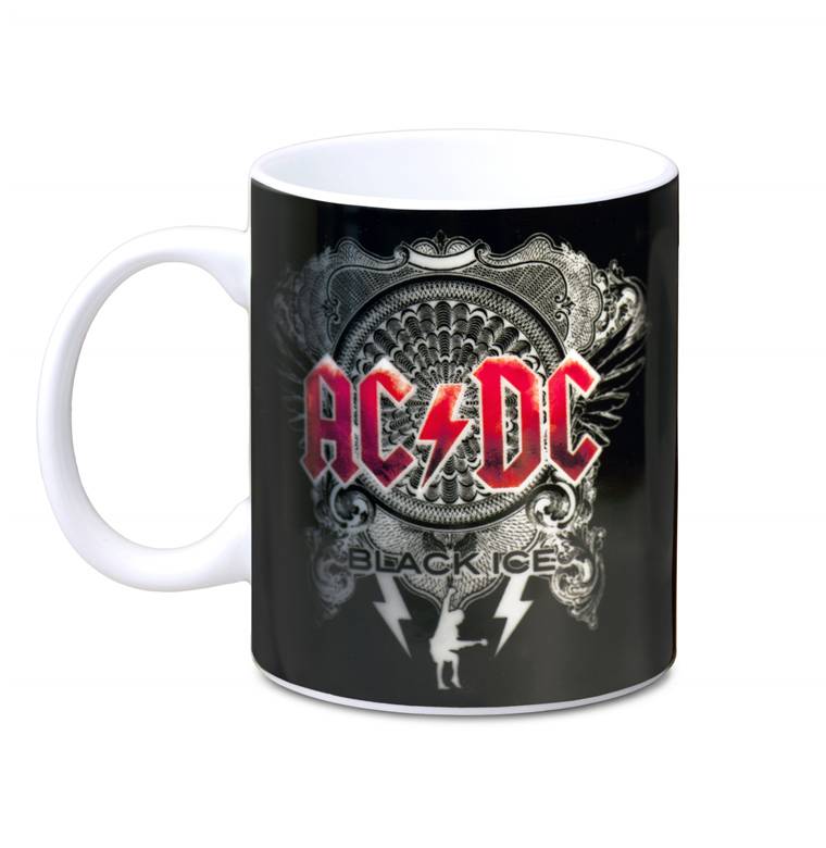 Logoshirt AC/DC - Black Ice - Kaffeetasse Letzter Tag