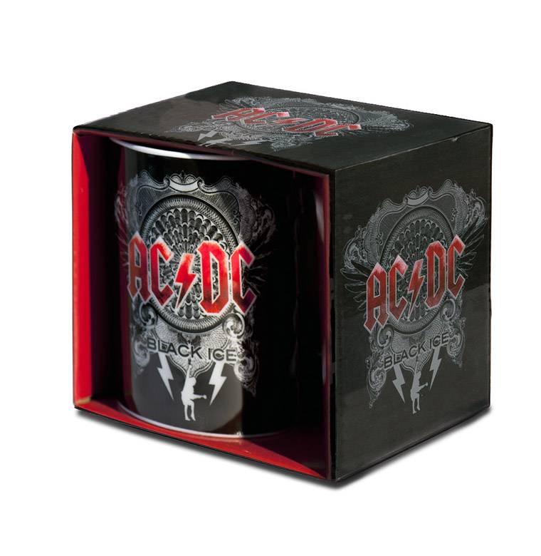 Logoshirt AC/DC - Black Ice - Kaffeetasse Letzter Tag