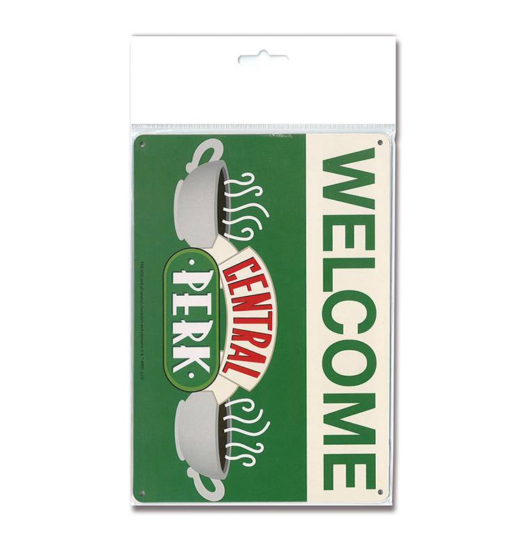 Logoshirt Friends - Central Perk - Welcome - Blechschild A5 Rabatte dieses Monats
