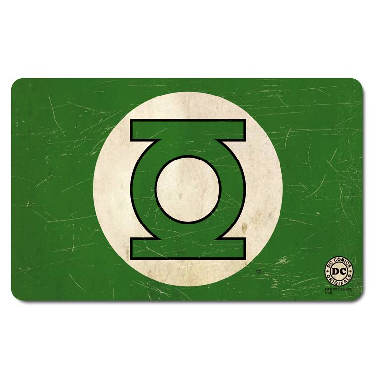 Logoshirt Superman Logo - Batman Logo - Green Lantern Logo - Flash Logo - DC Comics - 4er Set - Frühstücksbrettchen Schlussverkauf