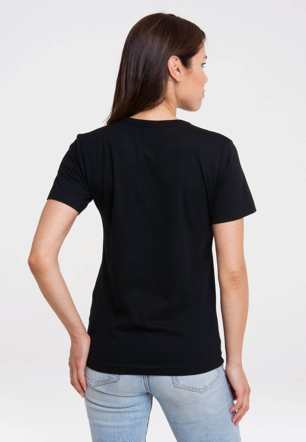 Logoshirt Sesamstrasse - Krümelmonster - Monster Park - T-Shirt Print - Damen Vatertagsangebot