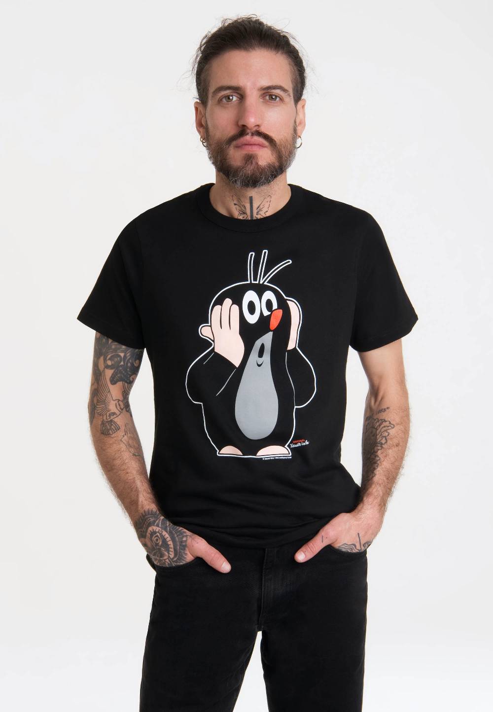 Logoshirt Der kleine Maulwurf - Oh Oh! - T-Shirt Print - Herren Neueste Mode