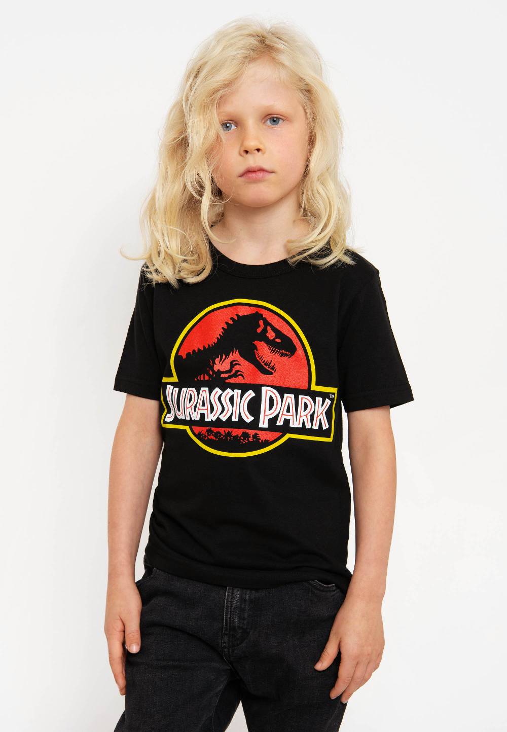 Logoshirt Jurassic Park - Logo - Bio - T-Shirt Print - Kinder Zeitlich begrenztes Angebot