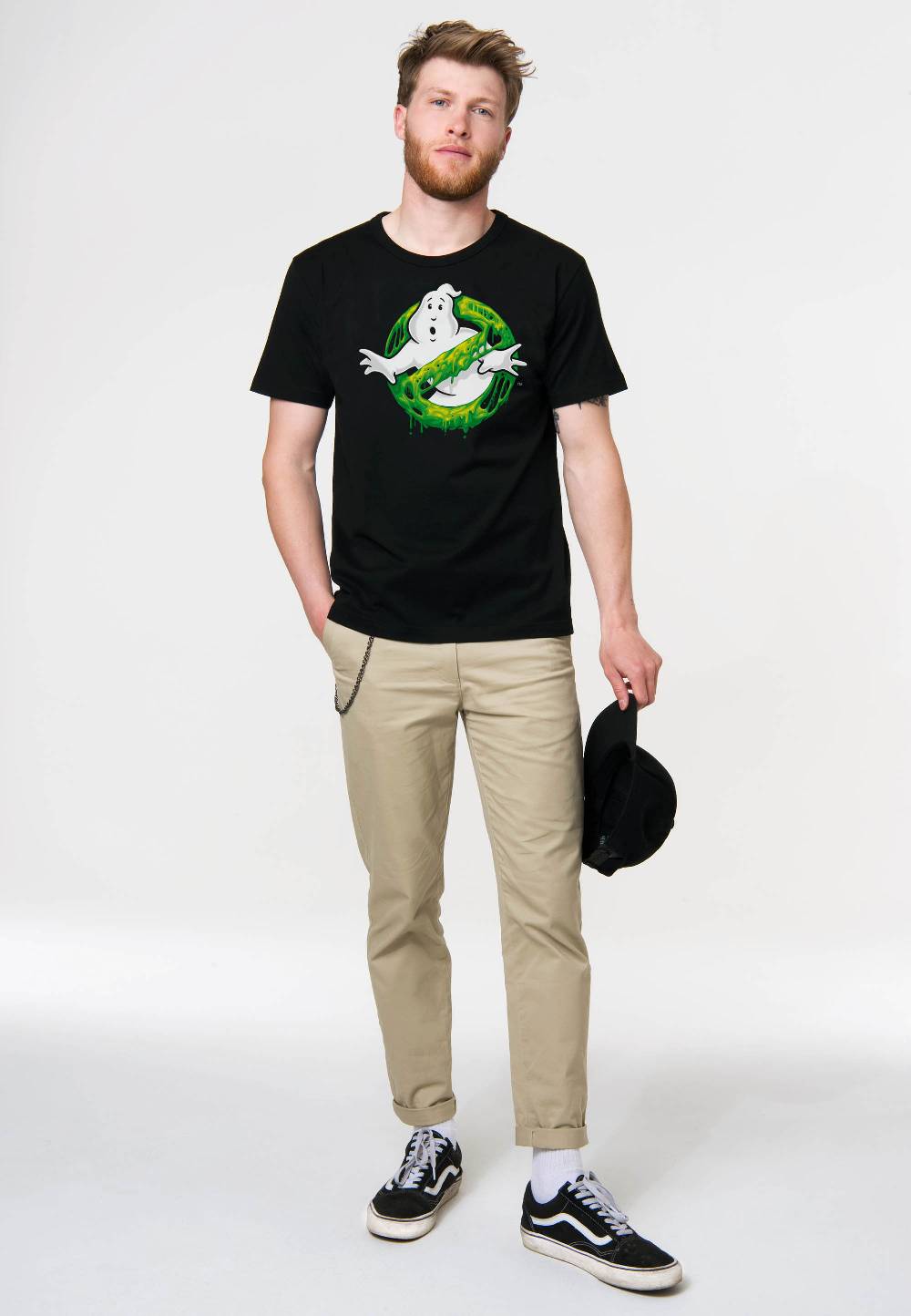 Logoshirt Ghostbusters - Slime Logo - T-Shirt Print - Herren Saisonale Angebote