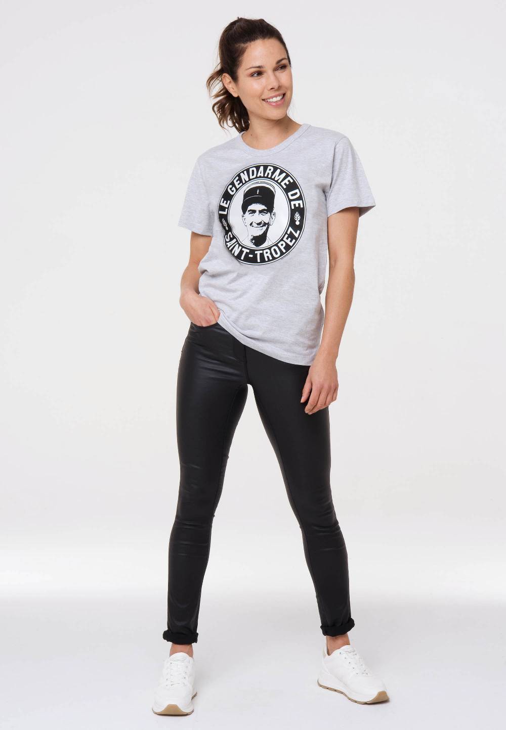 Logoshirt Der Gendarm von St. Tropez - Louis de Funès - T-Shirt Print - Damen Riesige Ersparnisse