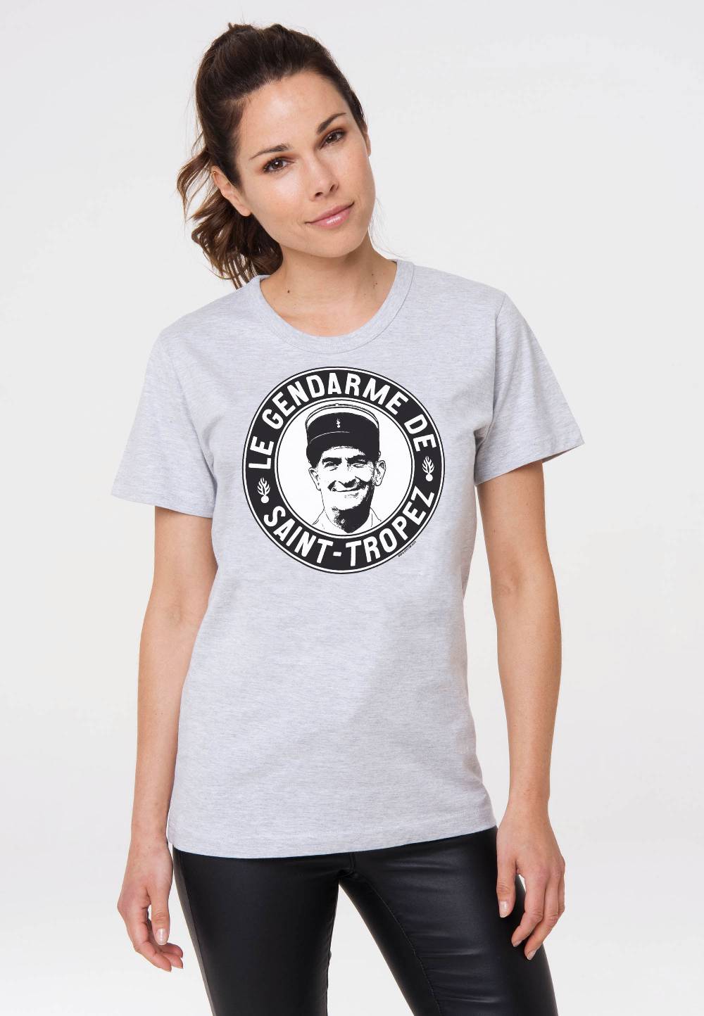 Logoshirt Der Gendarm von St. Tropez - Louis de Funès - T-Shirt Print - Damen Riesige Ersparnisse