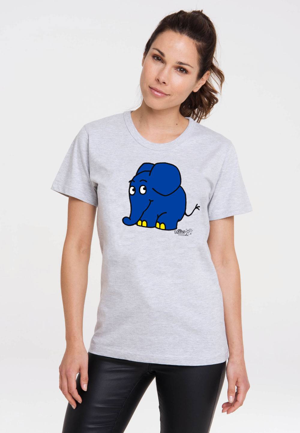 Logoshirt Die Sendung mit der Maus - Elefant - T-Shirt Print - Damen JETZT KAUFEN