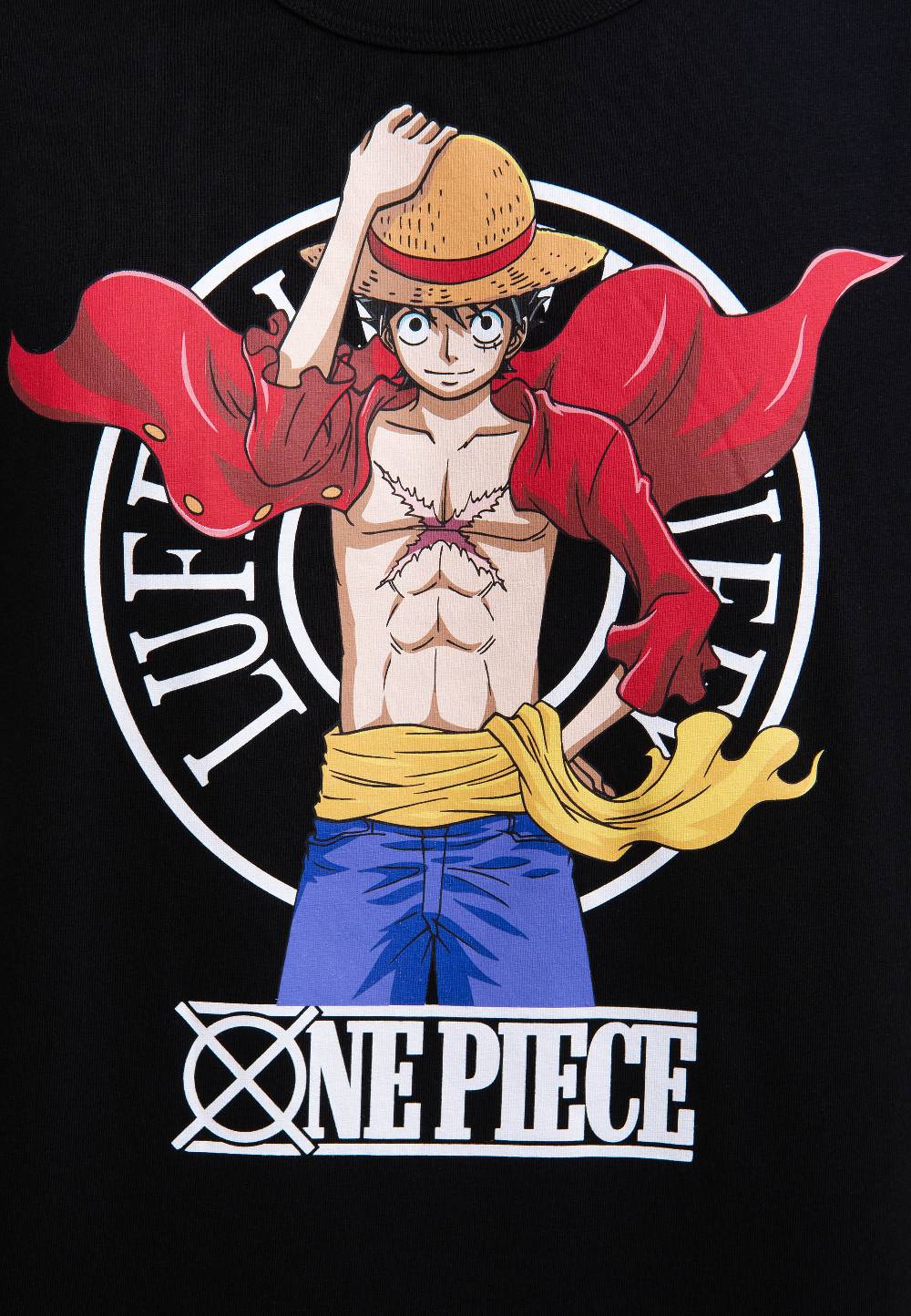 Logoshirt One Piece - Luffy New World - T-Shirt Print - Herren Kostenloser Versand international