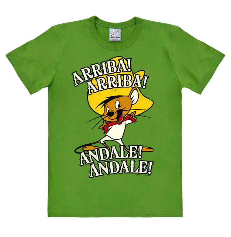 Logoshirt Looney Tunes - Speedy Gonzales - Arriba! Andale! - T-Shirt Print - Damen Begrenzt auf 3 Tage