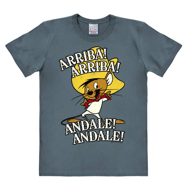 Logoshirt Looney Tunes - Speedy Gonzales - Arriba! Andale! - T-Shirt Print - Damen Begrenzt auf 3 Tage