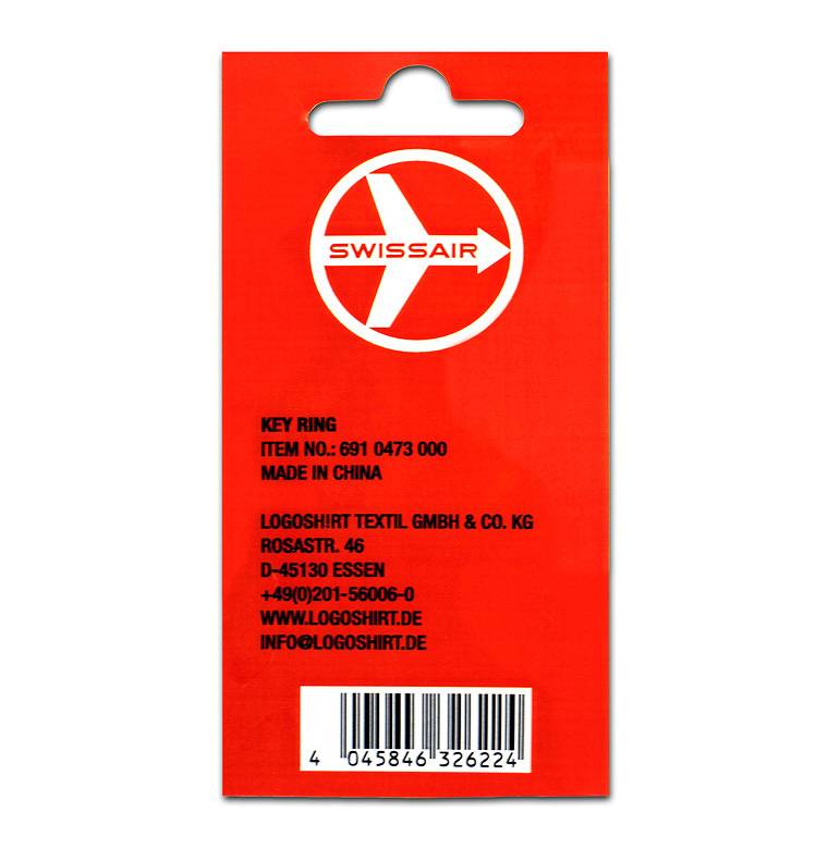 Logoshirt Swissair - Schlüsselanhänger Flash Sale