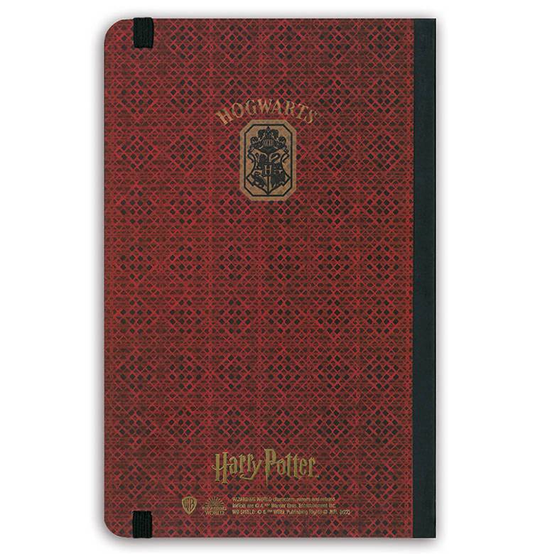 Logoshirt Harry Potter - Gryffindor Logo - Hardcover Notizbuch A5 - mit Gummiband - Liniert Top Angebot