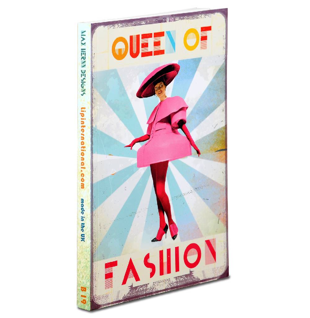 Logoshirt Queen of Fashion - Notizbuch Saisonale Angebote