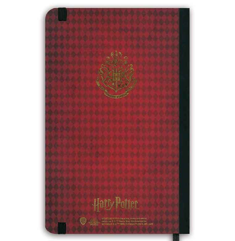 Logoshirt Harry Potter - Platform 9 3/4 - Hardcover Notizbuch A5 - mit Gummiband - Liniert Tägliche Deals