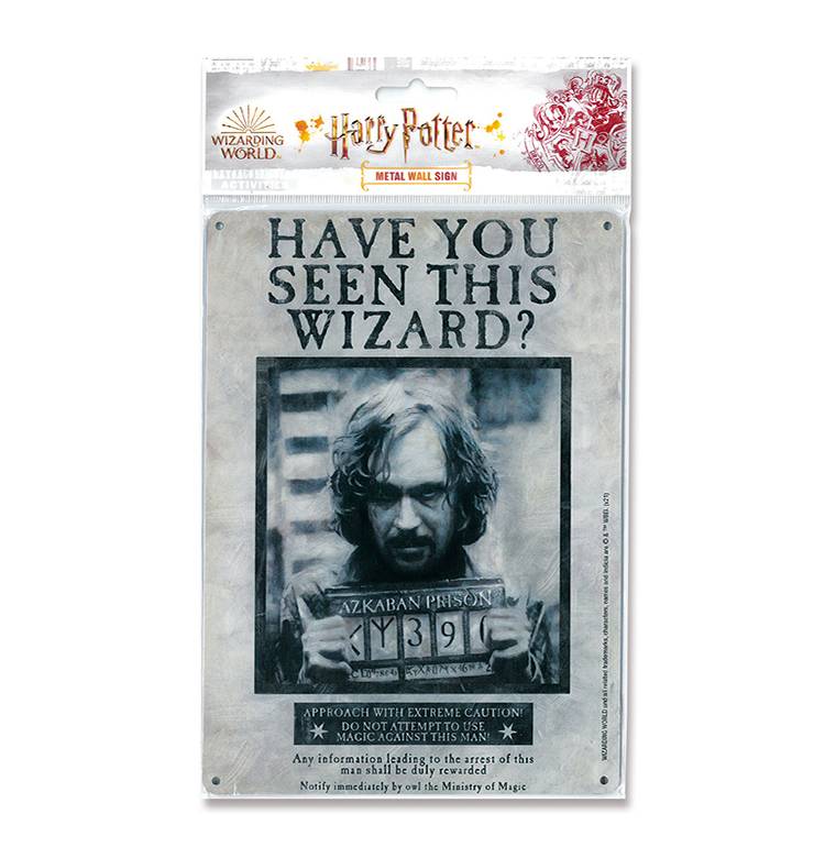 Logoshirt Harry Potter - Sirius Black - Have You Seen This Wizard - Blechschild A5 Bis zu 60% Rabatt