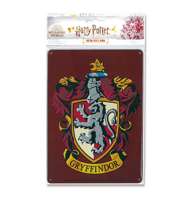 Logoshirt Harry Potter - Gryffindor Logo - Löwe - Blechschild A5 Super Rabatt