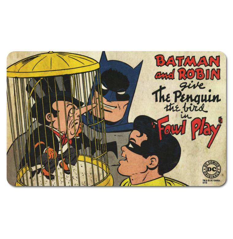 Logoshirt Batman Rettet Gotham City - DC Comics - 5er Set - Frühstücksbrettchen Flash Sale