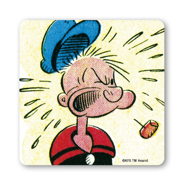 Logoshirt Der Seemann - Popeye & Olivia - 6er Set - Untersetzer Blitzverkäufe