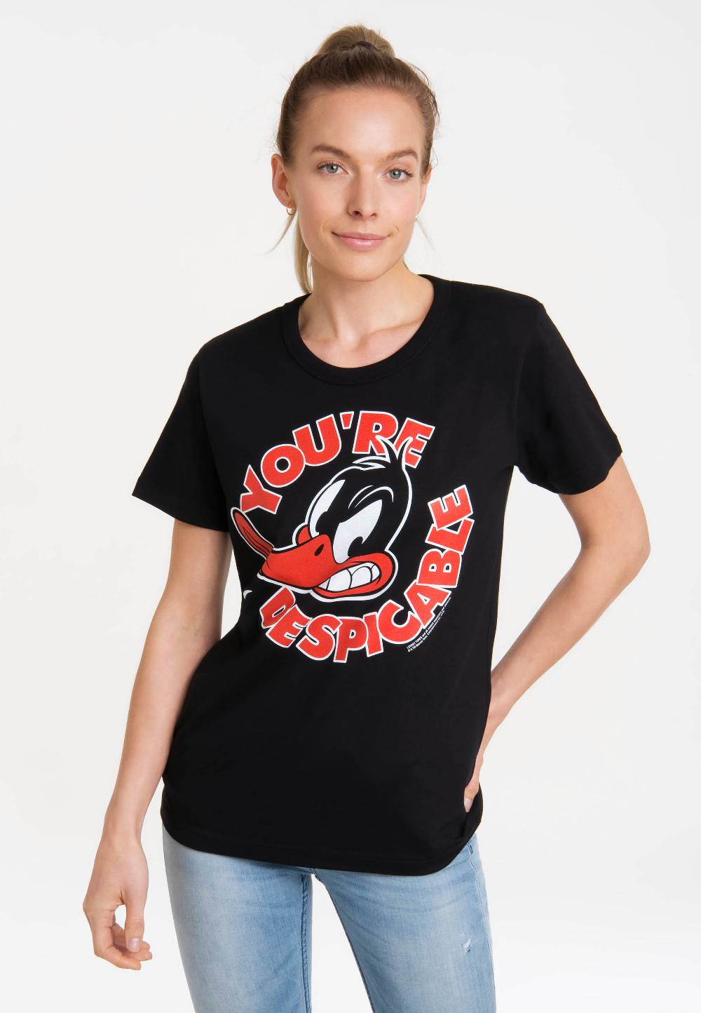 Logoshirt Looney Tunes - Daffy Duck - You're Despicable - T-Shirt Print - Damen Muttertagsangebot