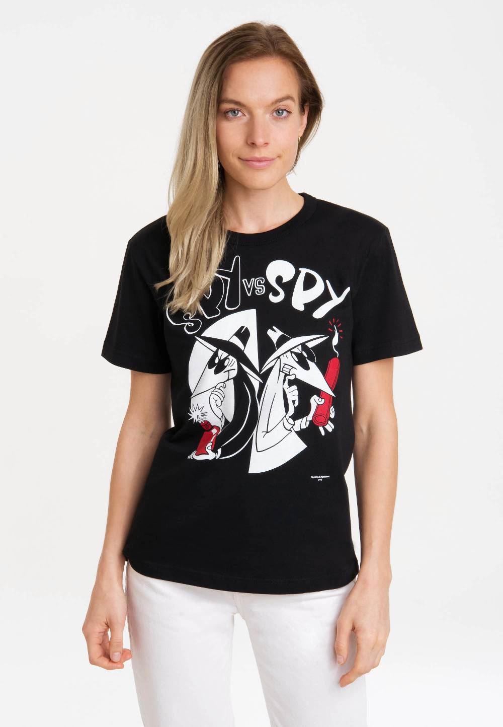 Logoshirt Mad Magazin - Spy vs Spy - Bomb & Dynamite - T-Shirt Print - Damen Vatertagsangebot