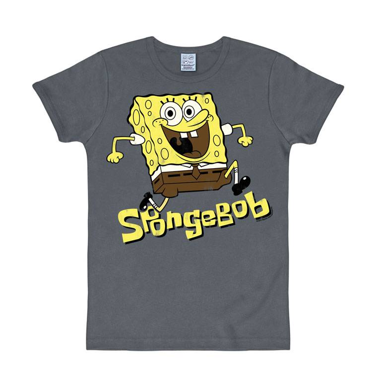 Logoshirt Spongebob - Sprung - T-Shirt Print - Herren Heißer Verkauf