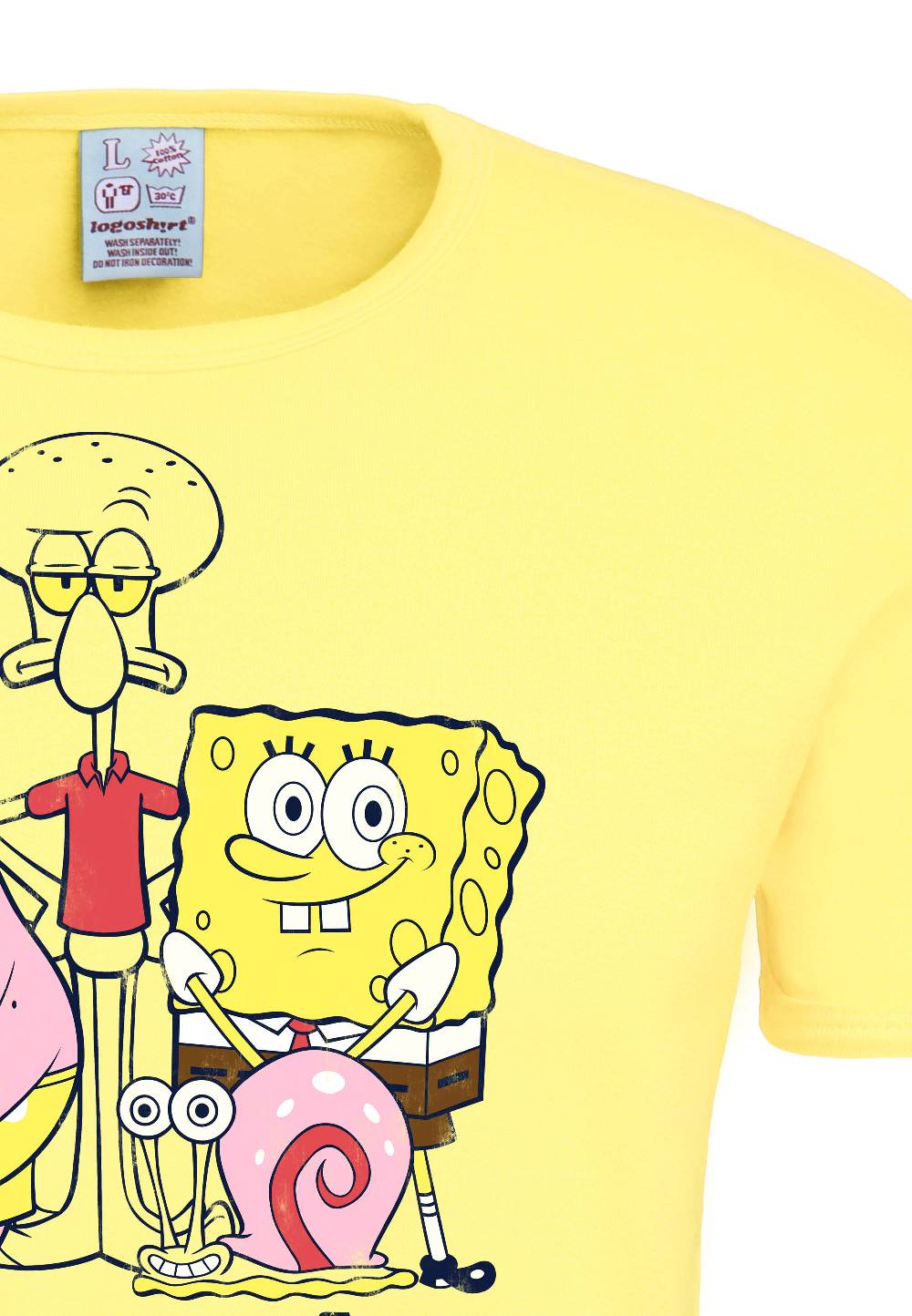 Logoshirt Spongebob - It Feels Nice - T-Shirt Print - Herren Top Angebot