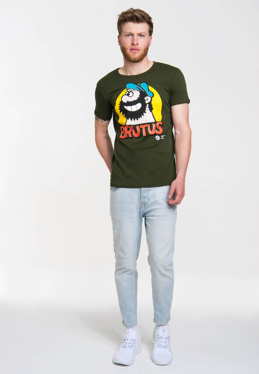 Logoshirt Popeye - Brutus - Pop Art - T-Shirt Print - Herren Online Outlet