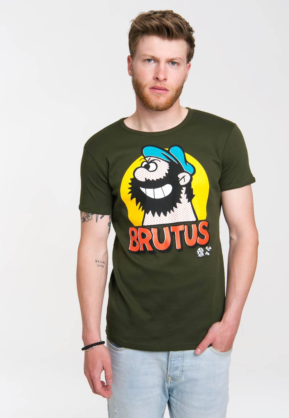 Logoshirt Popeye - Brutus - Pop Art - T-Shirt Print - Herren Online Outlet