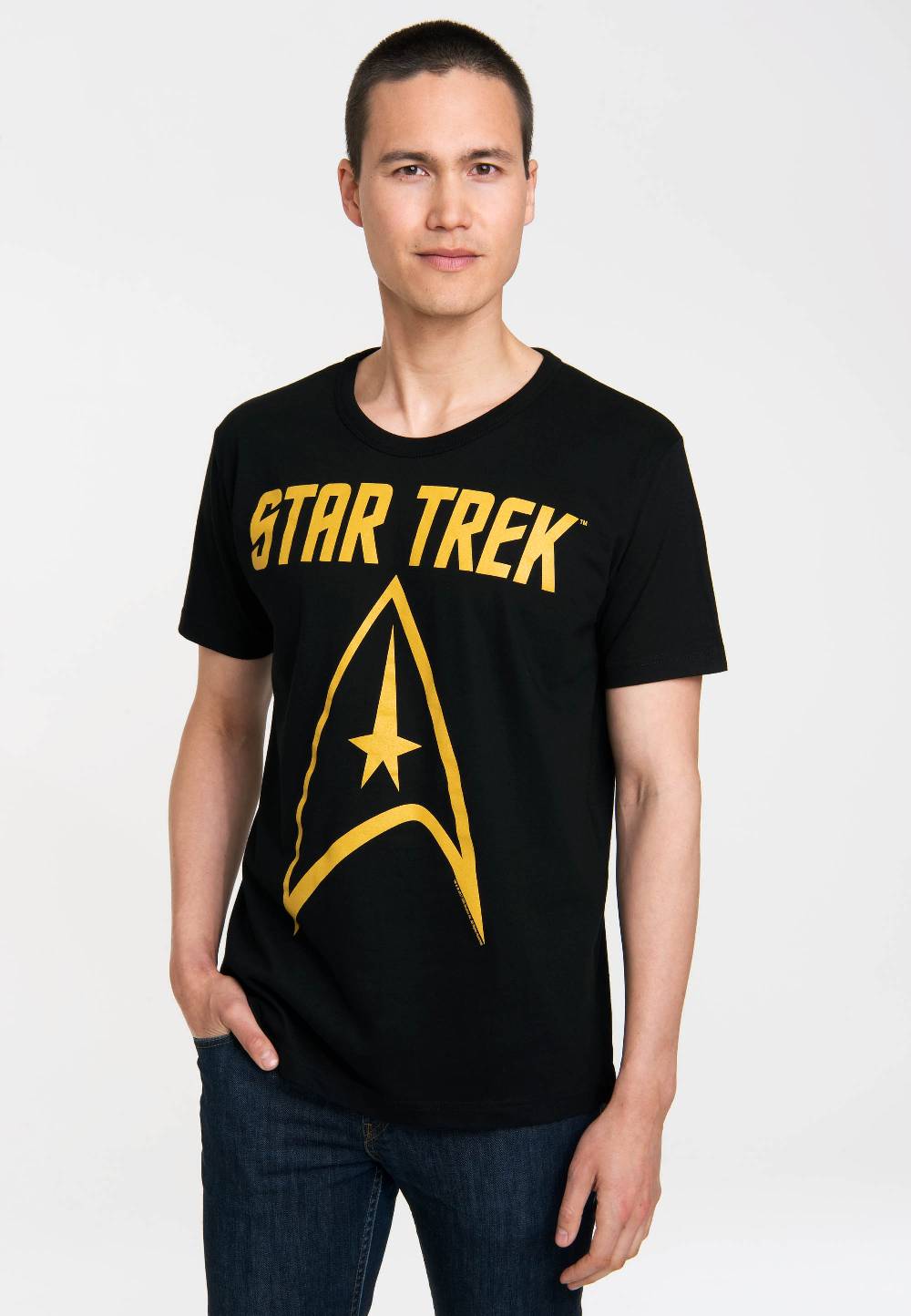 Logoshirt Star Trek - USS Enterprise - Logo - T-Shirt Print - Herren Wochenangebot