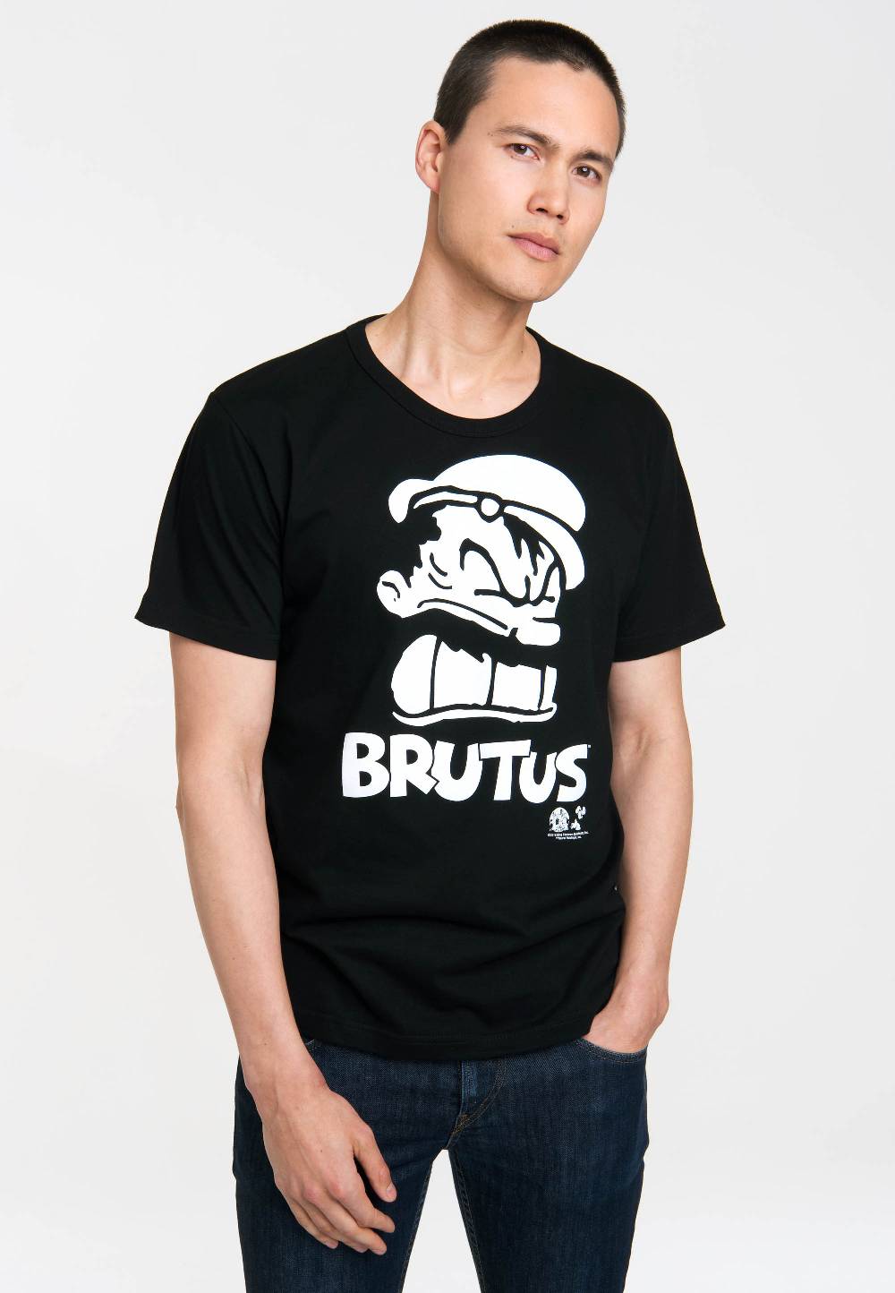 Logoshirt Popeye - Brutus - Portrait - T-Shirt Print - Herren Begrenzte Freigabe