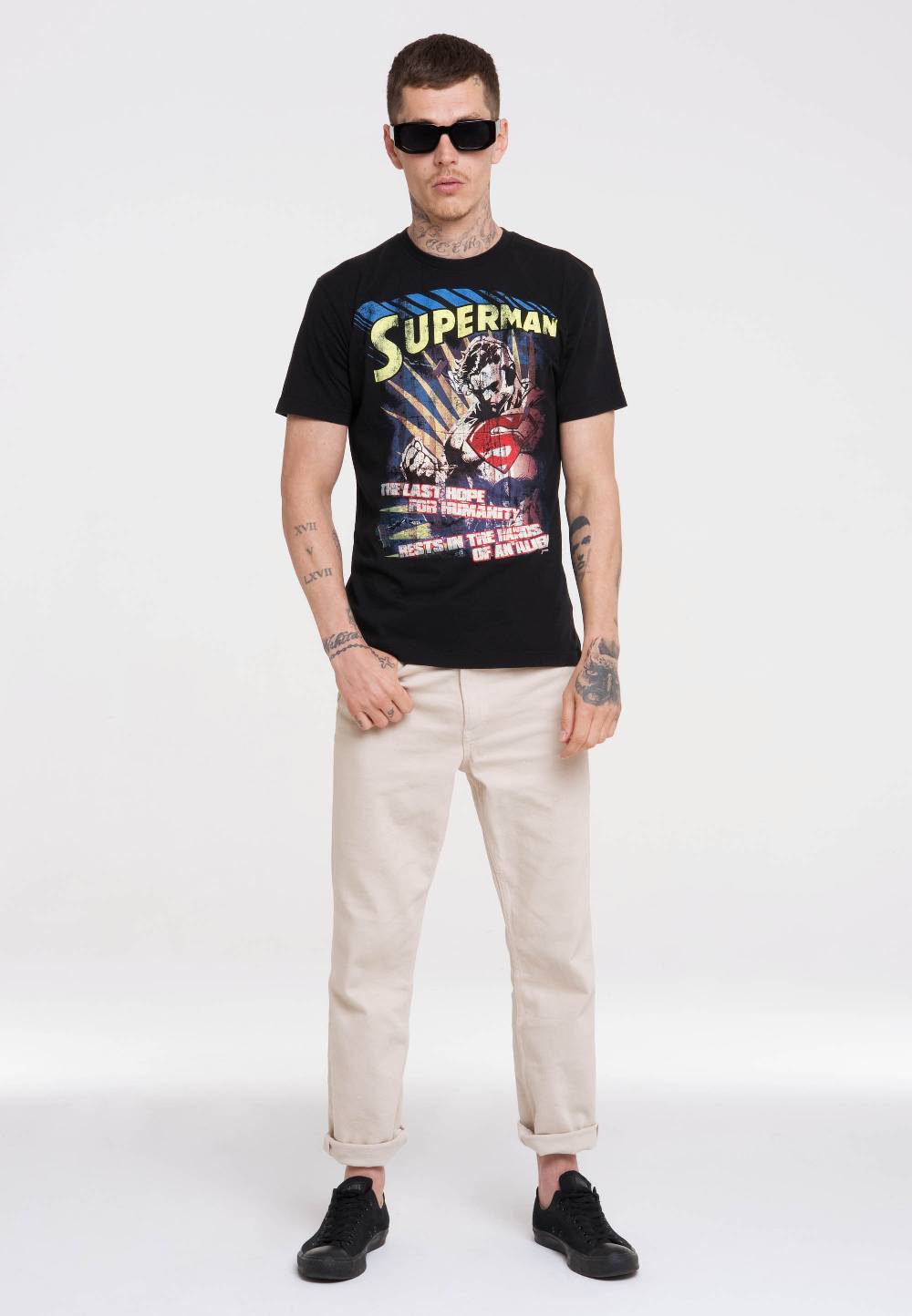 Logoshirt Superman - Die letzte Hoffnung - DC Comics - Organic T-Shirt - Print - Herren Neueste Stile