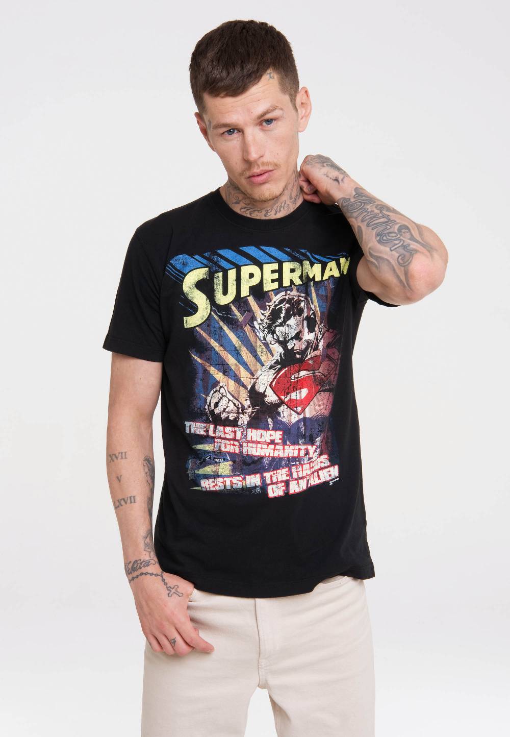 Logoshirt Superman - Die letzte Hoffnung - DC Comics - Organic T-Shirt - Print - Herren Neueste Stile