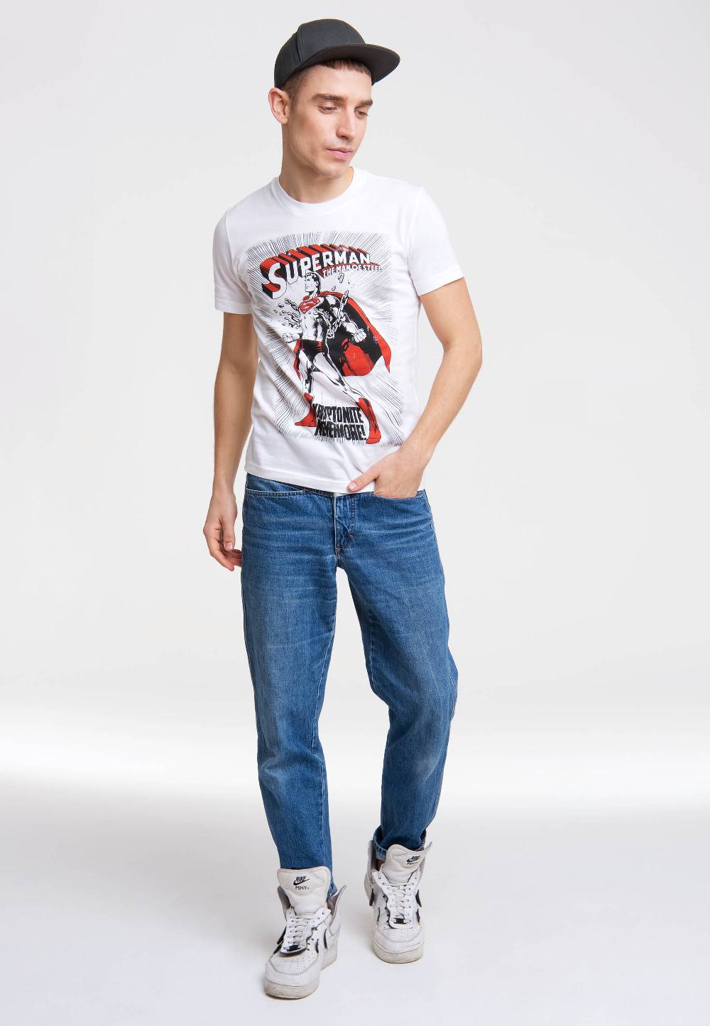 Logoshirt Superman - Kryptonite - DC Comics - T-Shirt Print Nur noch ein Tag übrig