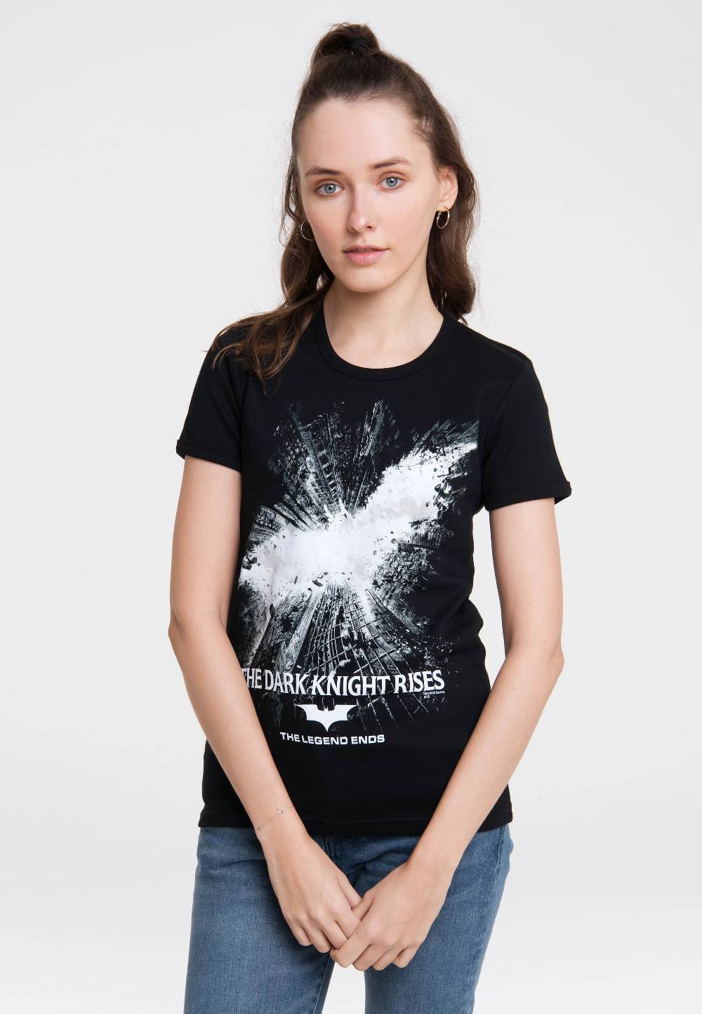Logoshirt Batman - The Dark Knight Rises - DC Comics - T-Shirt Print - Damen Black Friday Preise