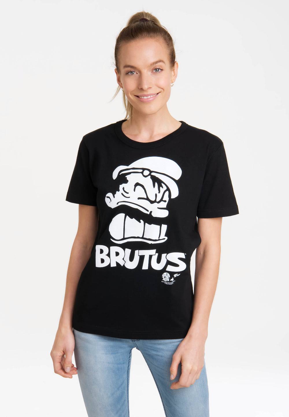 Logoshirt Popeye - Brutus - Portrait - T-Shirt Print - Damen Angebote