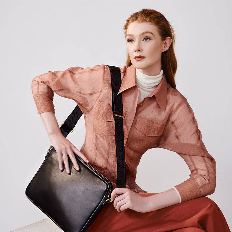 Maison Héroïne LOGO SHOULDER STRAP Tiefpreis