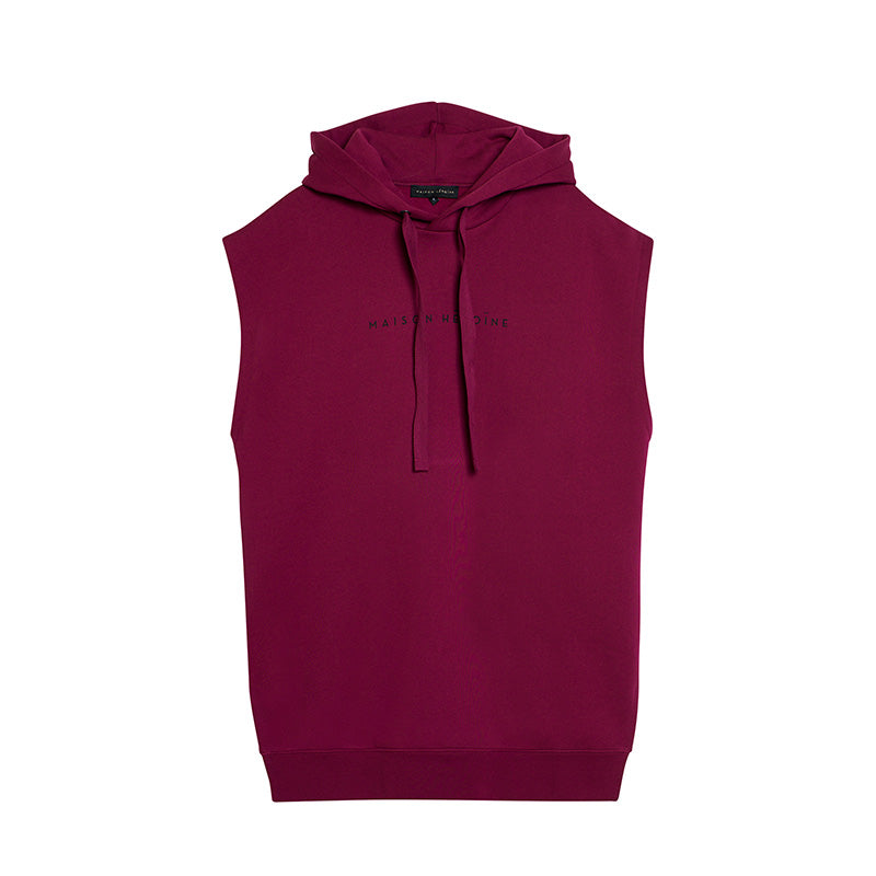 Maison Héroïne HĒROÏNE OVERSIZED HOODIE VEST Rabatte dieses Monats