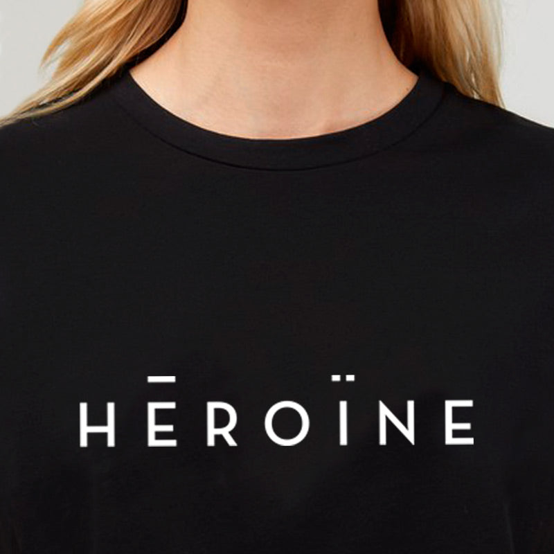 Maison Héroïne HĒROÏNE T-SHIRT BLACK 2025