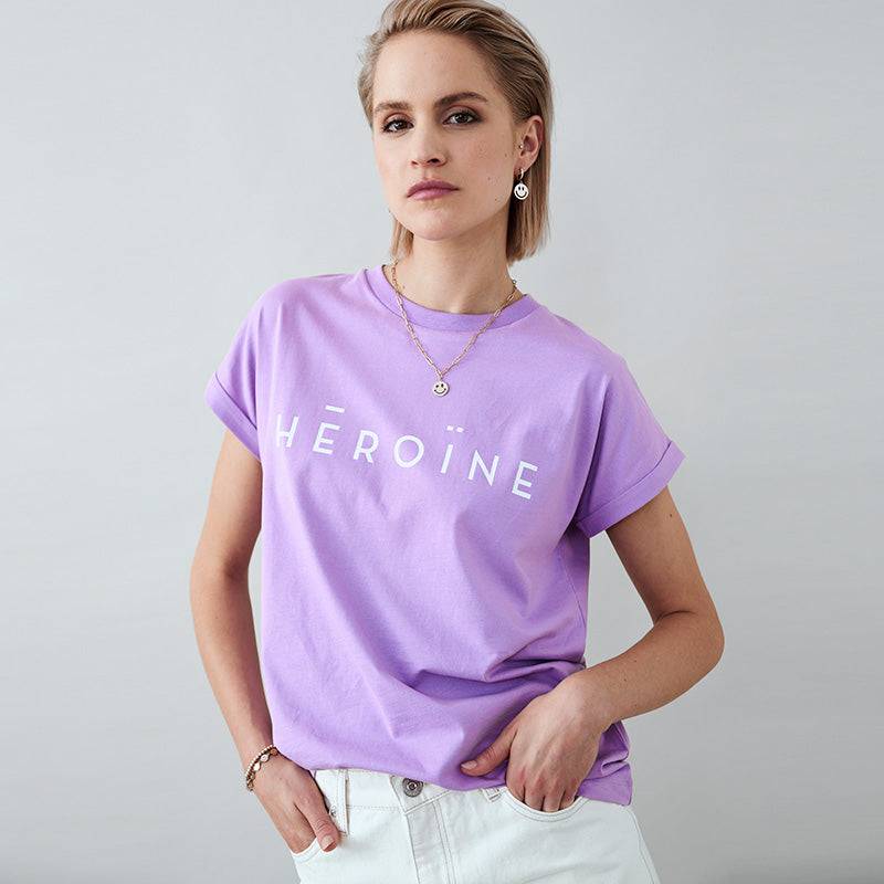 Maison Héroïne HĒROÏNE T-SHIRT ORCHID Outlet
