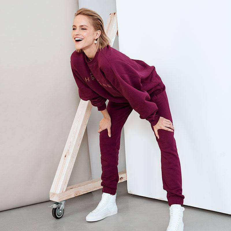 Maison Héroïne CLASSIC JOGGER DAHLIA Schlussverkauf