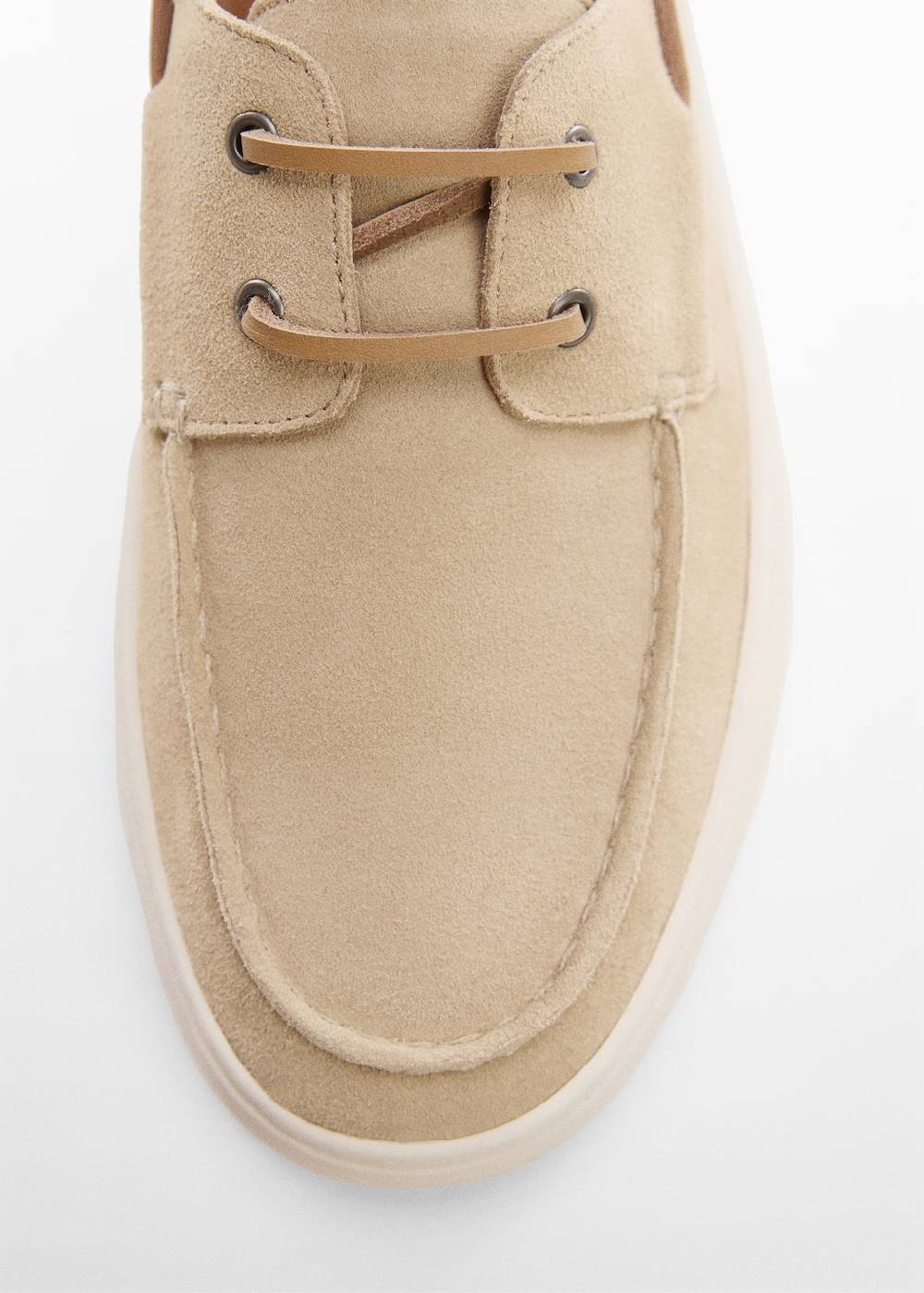 Mango Bootsschuh aus Rauleder Vatertagsangebot