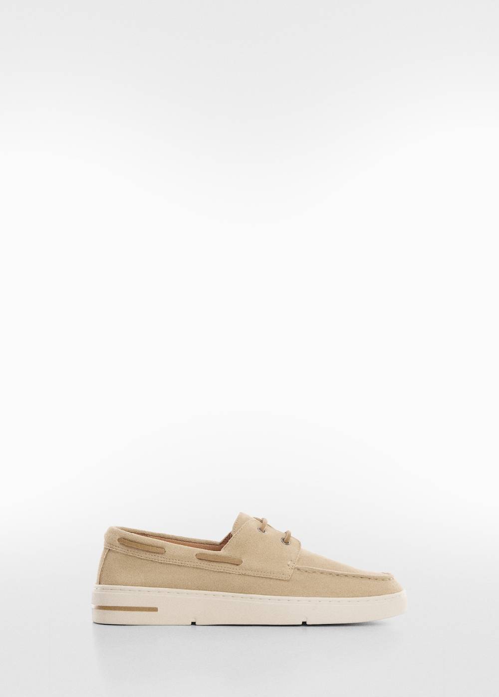 Mango Bootsschuh aus Rauleder Vatertagsangebot