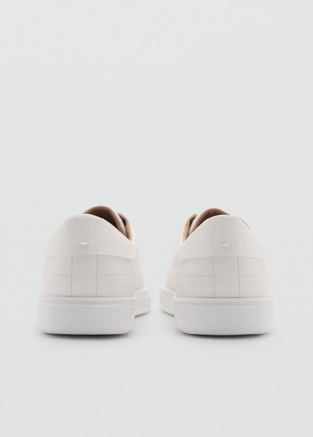 Mango Geschnürte Sneakers mit Einsätzen Top Angebot