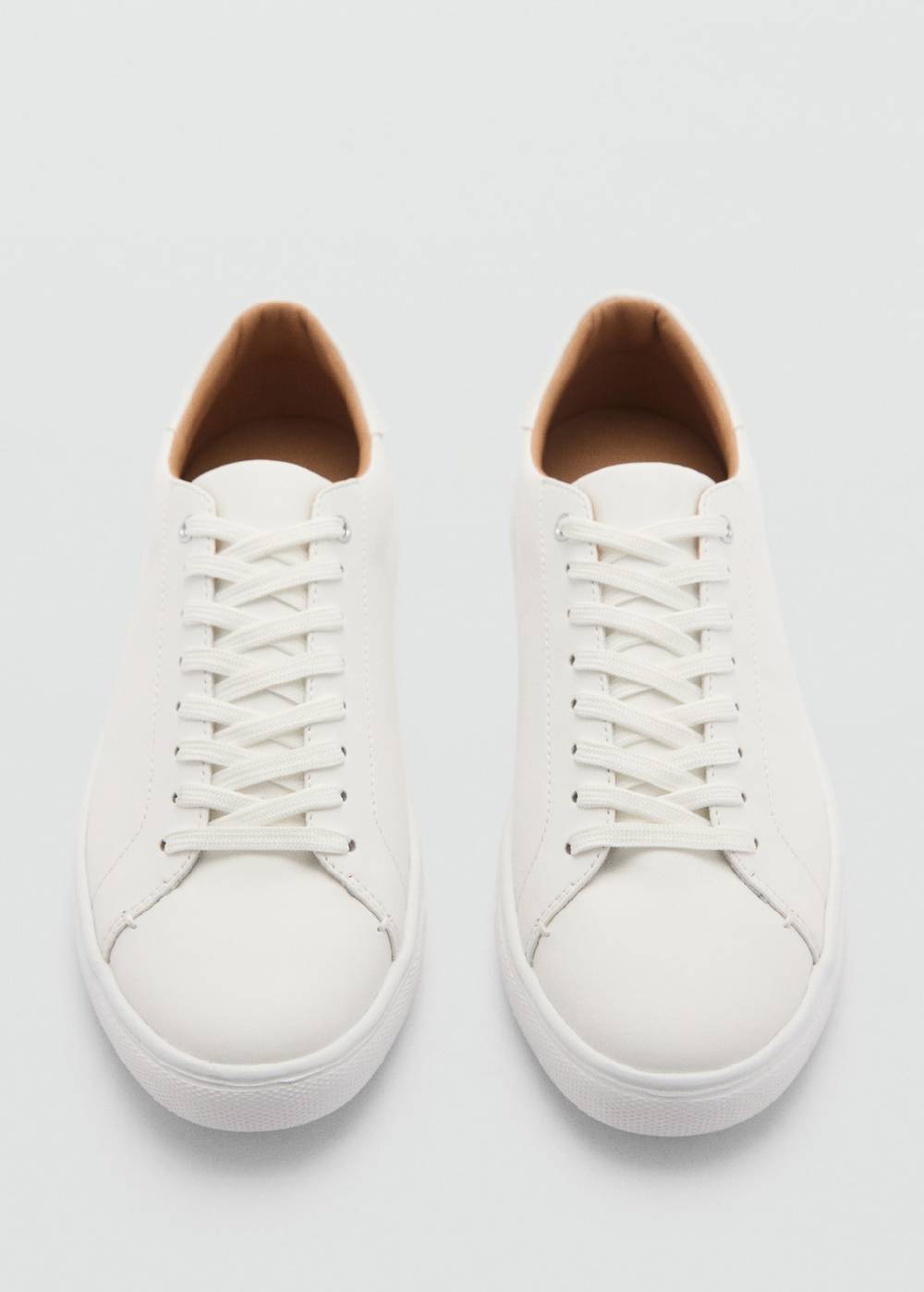 Mango Geschnürte Sneakers mit Einsätzen Top Angebot