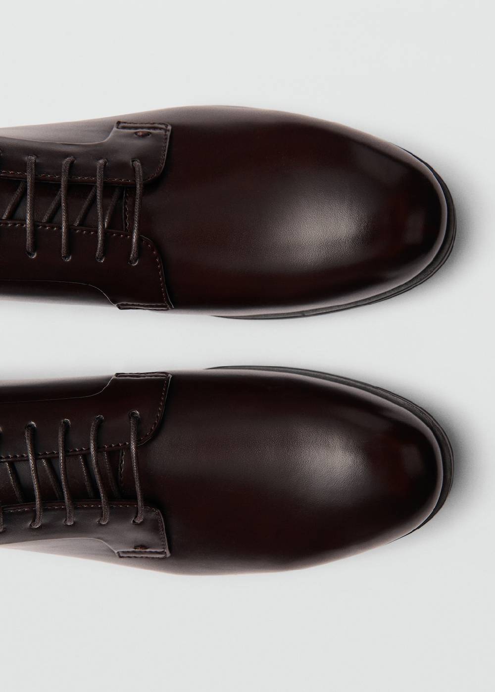 Mango Anzugschuhe mit Ledereffekt Blitzangebot